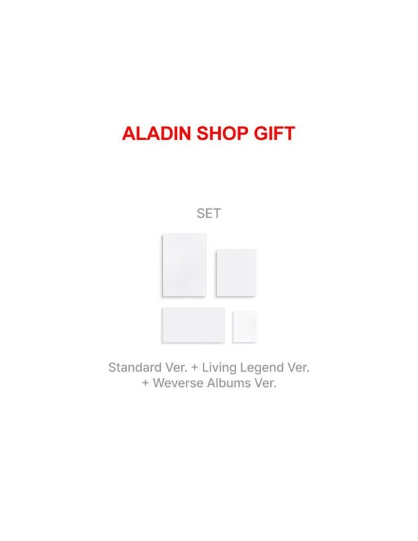 [Précommande] [4SET] BTS 5e album - ARIRANG (Version 4SET) 3CD + Version albums Weverse